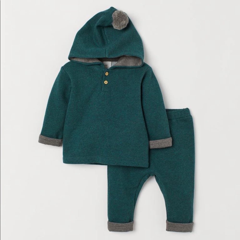 H&M Baby Boy Hoodie and Pants Set